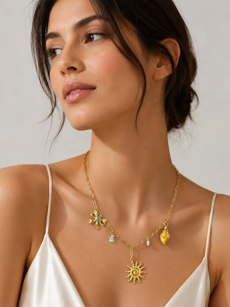 Butterfly Garden Necklace