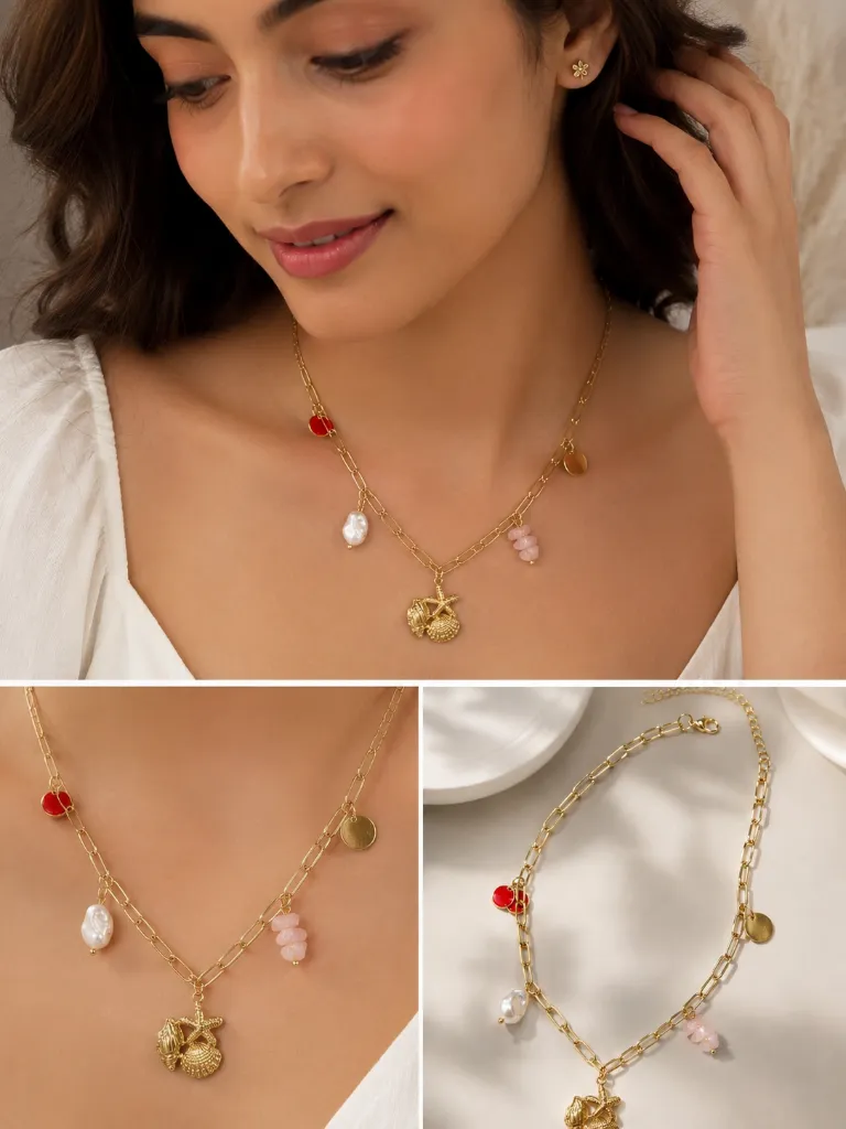 Delicate Pearl Drop Necklace